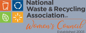 National waste recycling association womens council logo